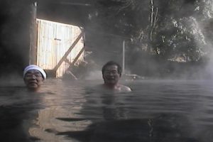 黒川温泉奥の湯の露天風呂