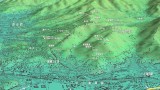 船越の岩田滝山周辺の地図