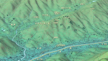 蓮華寺山マップ