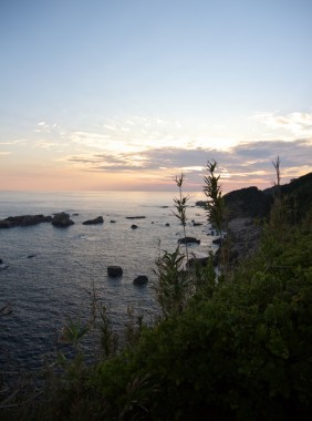 足摺岬の夕日