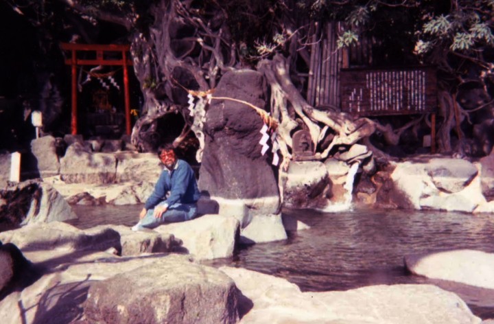 桜島の古里観光ホテル龍神の湯を見学