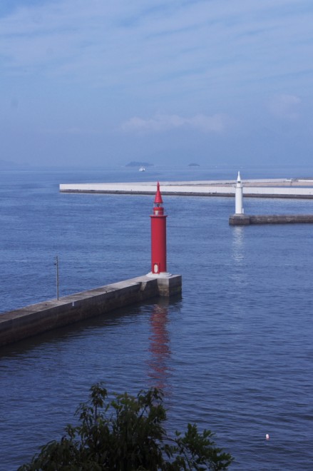 広島港（宇品港）の入口