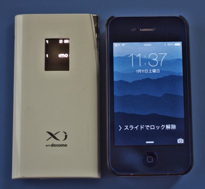 L-09CとiPhone4