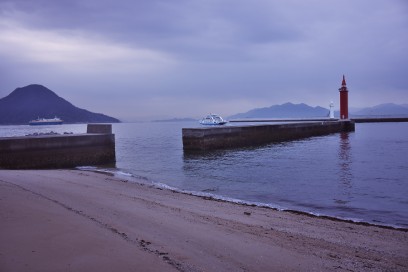 広島港の入口