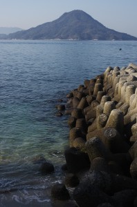 安芸小富士の似島