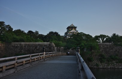 極楽橋から大阪城