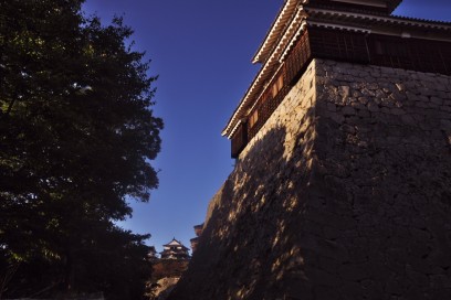 松山城に登りながら楽しめる