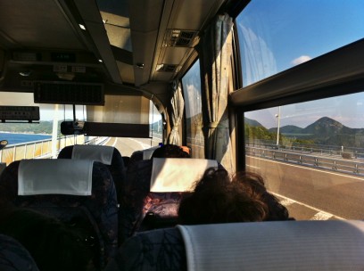 しまなみ海道を高速バスでゆく