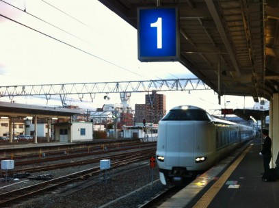 和歌山駅から特急くろしおで新大阪へ