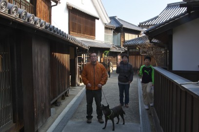 御手洗の江戸時代の町並み