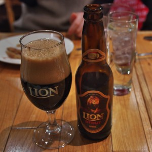 LIONの黒ビール