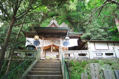 八栗寺の最も高い中将坊堂