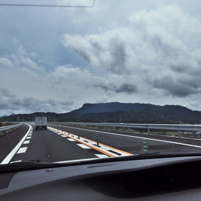 東九州道がほとんど大分まで開通していた