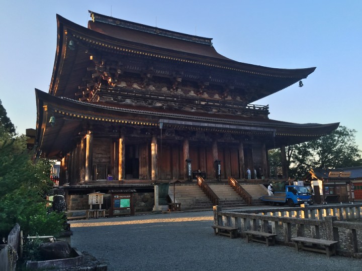 吉野山 金峯山寺 世界遺産です