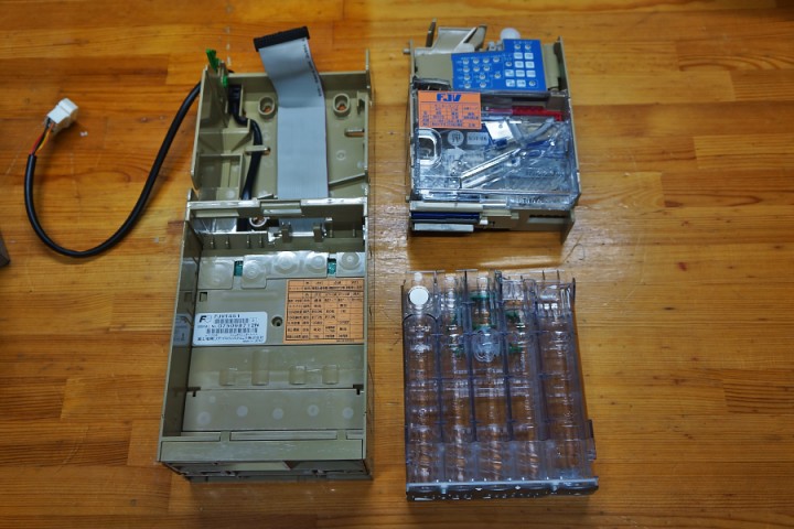 高見沢カード発券機（TCV-7000）硬貨ユニット