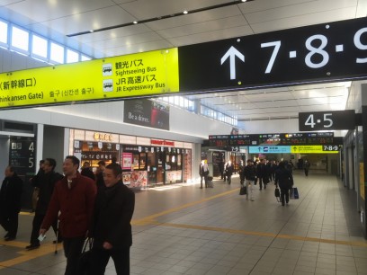 広島駅のコンコース