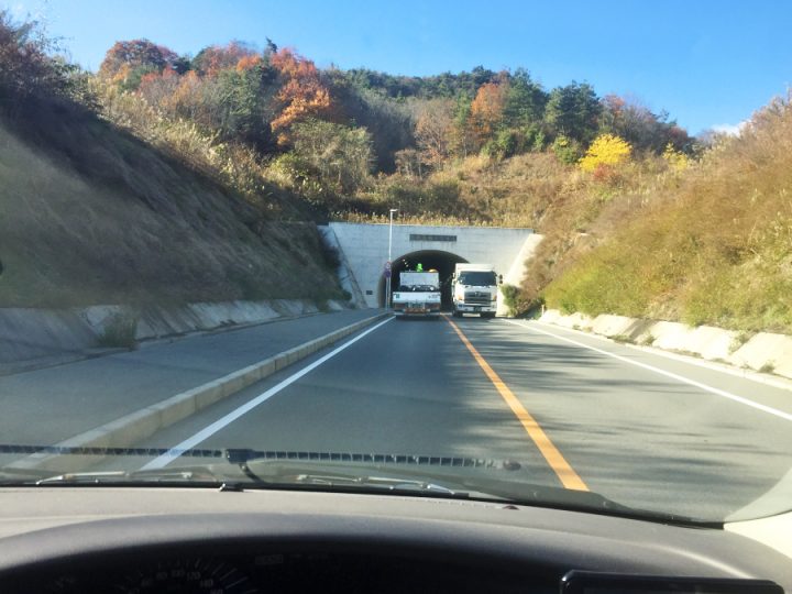 熊野から黒瀬には新しいトンネルができていた